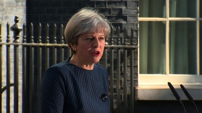 A hung Parliament in Britain after Theresa May loses majority