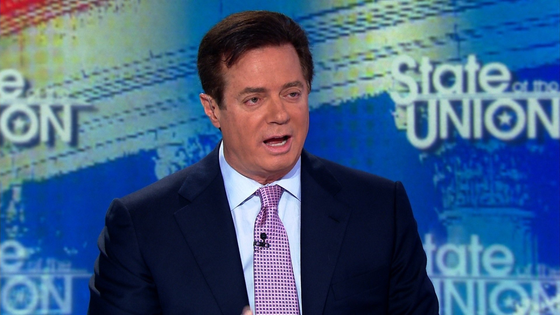 Paul Manafort was Trump's campaign chairman for the 2016 presidential election. Manafort is seen here speaking to CNN in 2016