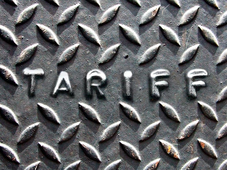 The European Union has imposed additional tariffs of 25% on products such as motorcycles, orange juice, bourbon, peanut butter, cigarettes and denim Ã¢?? part of its response to the Trump administration's tariffs on steel and aluminum exports from Europe.