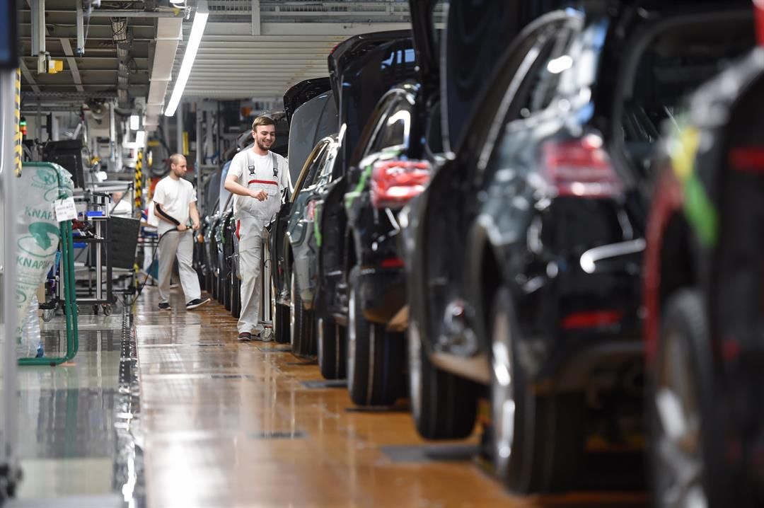 Trade tensions with the United States are hurting economic growth in Europe.