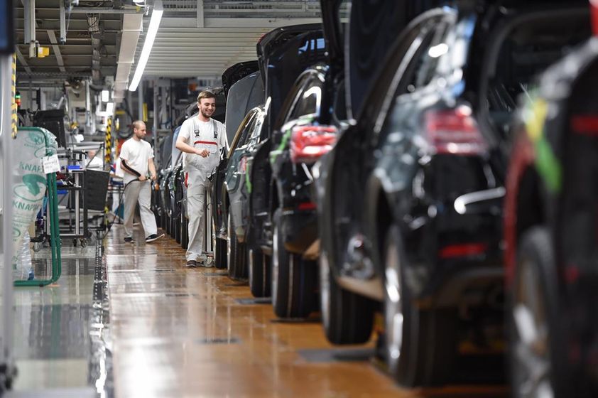 Trade tensions with the United States are hurting economic growth in Europe.