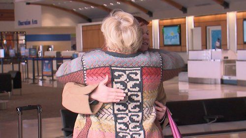 Families at the PTI Airport reunite with loved ones over the holidays