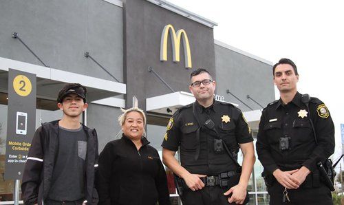 McDonald's employees assist woman who mouths 'help me' in the drive thru