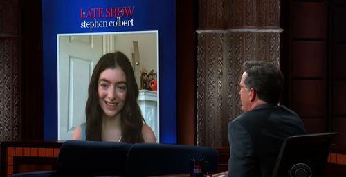 Lorde talks about her new album on 'The Late Show With ...