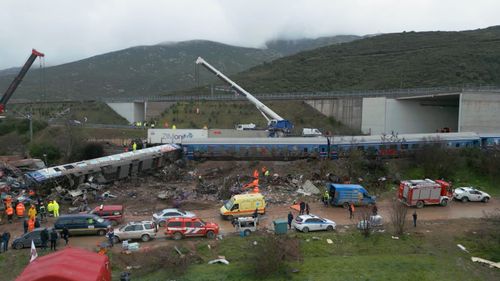 Anger boils over train crash in Greece, as audio released of driver being told to ignore red light - Vimarsana News