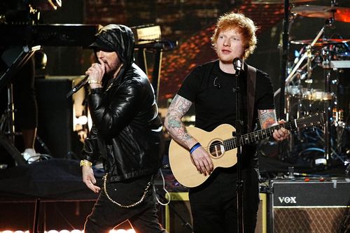 Eminem performs 'Lose Yourself' during surprise appearance at Ed Sheeran's Detroit concert - Vimarsana News