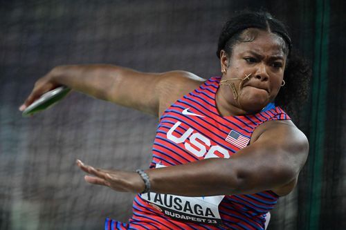 Laulauga TausagaCollins wins US’ first women’s discus world