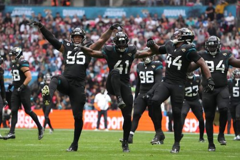 Jacksonville Jaguars win on 10th appearance in London, beating