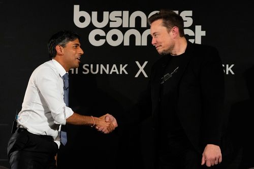 Elon Musk and Britain's PM Rishi Sunak discuss AI's risks and rewards - Vimarsana News