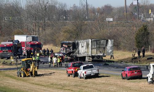 At least 6 dead after charter bus carrying students in multivehicle crash on Interstate 70 in Ohio, official says - Vimarsana News