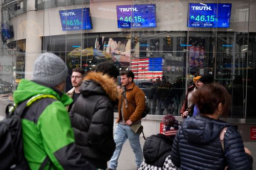 Trump Media stock sinks to post-merger low - Vimarsana News