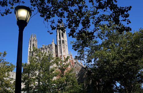 Protesters remain at Yale University a day after 45 pro-Palestinian activists were arrested on campus - Vimarsana News
