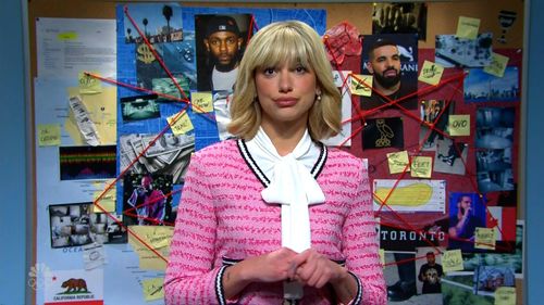 Dua Lipa deep-dives into Drake and Kendrick Lamar 'beef' in 'SNL' sketch - Vimarsana News